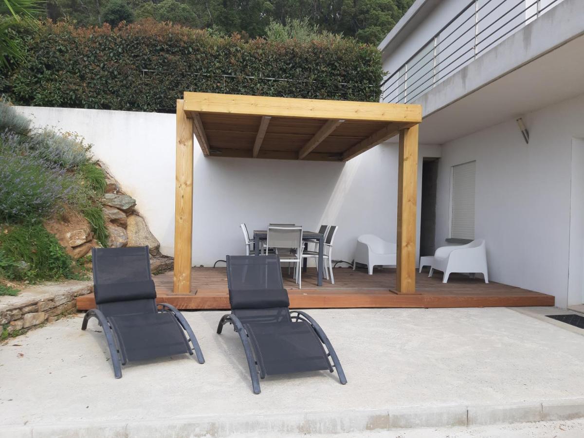 T2 Calme Avec Vue Mer Et Borne De Recharge Sur Demande Bastia  Exterior foto